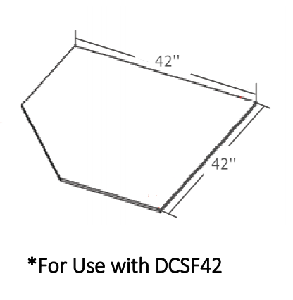 Charleston Saddle Corner Sink Front Floor