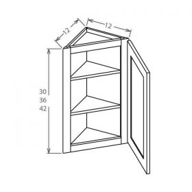 Shaker White Angle Walls