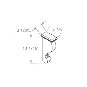 Aspen White Corbels-CBT