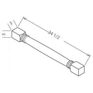 Shaker White Decorative Legs-CLDL