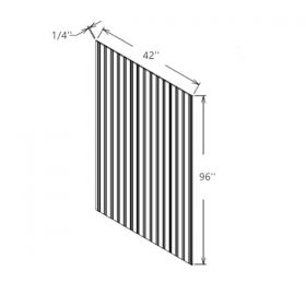 Aspen Charcoal Fluted Finished Plywood Panels-BBFPV4296