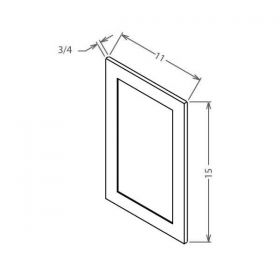 Shaker Espresso Sample Door