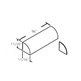 Shaker White Shoe Mouldings-SHM