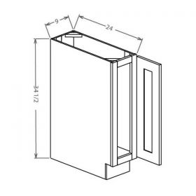 Shaker White Tray Base