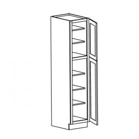 Aspen Charcoal Utility Cabinets-2 Doors