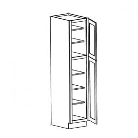 Shaker Blue Utility Cabinets-2 Doors