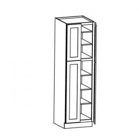 Aspen Charcoal Utility Cabinets-4 Doors
